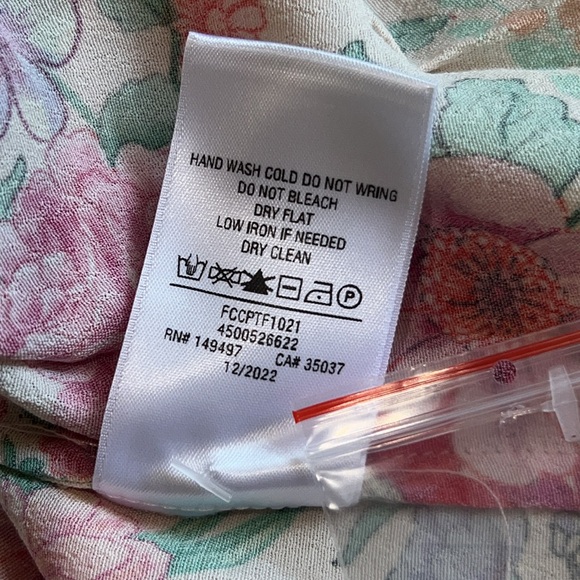 Favorite Daughter The Barely Holding It Together Floral Mini Dress Size 8 NWT - Picture 10 of 10